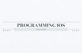 Programming iOS lezione 1