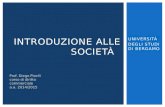Introduzione alle società nel sistema legislativo italiano.