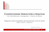 Presentazione Commissione Università e Imprese 2011