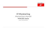 Programma di Mentoring - MACSE Italia 2012-13