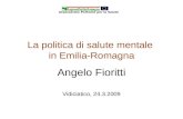 Angelo Fioritti - La politica di salute mentale in Emilia Romagna