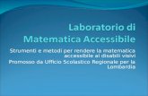 laboratorio matematica accessibile