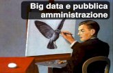 Big data e pubblica amministrazione