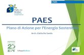 Giulia De Santis - PAES Piano di Azione per l’Energia Sostenibile Arch. Giulia