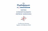 RATING CONFARTIGIANATO SARDEGNA - PRESENTAZIONE DEL PROGETTO - 05 FEBBRAIO 2014