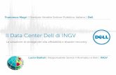 Presentazione Dell sul Data Center dell'INGV