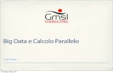 Gmsl Consulting - Luigi Roggia, Big Data e Calcolo Parallelo