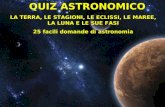 Quiz Astronomia