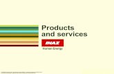 INAZ, products and services