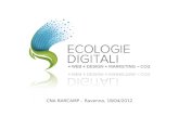 Ecologie digitali: sostenibilità 2.0