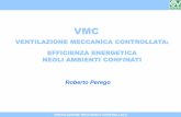 Roberto Perego, VORTICE ELETTROSOCIALI SPA:VMC – Ventilazione Meccanica Controllata : efficienza energetica negli ambienti confinati
