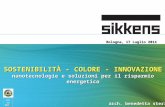 Sikkens infoprogetti bologna 17 luglio 2014 sostenibilita' colore innovazione