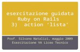 Esercitazioneguidata Rubyon Rails Lista