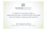 Programmi europei diretti deficit italiano