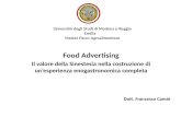 Food Advertising: Marketing e Semiotica del gusto per costruire un'esperienza enogastronomica completa