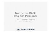 Normativa B&B Regione Piemonte