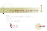 Villa petriolo one to one
