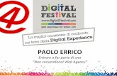 Paolo Errico - Entrare a far parte di una "Non Web Agency" - Digital for Job