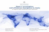 Presentazione del rapporto “Stato e prospettive dell'efficienza energetica in Italia”