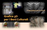 3D Graphics for Cultural Heritage