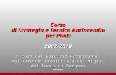 2011 strategia gestione emergenze aeromobili a terra