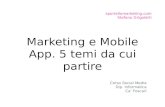 Marketing e Mobile App. 5 temi da cui partire