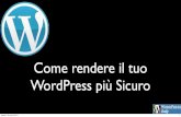 Paolo Valenti -Wolly-, WordPress più sicuro