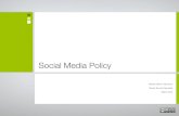 Scrivere una Social Media Policy