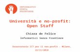 C.De Felice, Università e no-profit: Open Staff