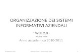 Osia 2010 - Slide Lezione Web 2.0 Pordenone