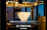 Tutorial per 3D printing