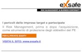 Il risk management sulle target e partecipate del private equity by EXSAFE