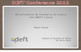 Deftcon 2012 - Marco Giorgi - Acquisizione di memorie di massa con DEFT Linux