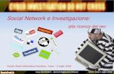 social network e investigazione: alla ricerca del reo