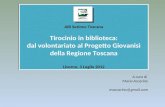 Corso "Tirocini in Biblioteca" Dott.ssa Maria Accarino