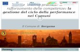 Bergamo: le amministrazioni pilota del Progetto "Valutazione delle Performance"