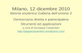 Milano 12 dicembre 2010