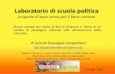 Lab scuola politica Perugia 3 mag 2014