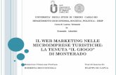 IL WEB MARKETING NELLE MICRO-IMPRESE TURISTICHE: LA TENUTA “IL GIOGO”  di MONTERADO