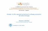 Sinergie tra PA e operatori privati per lo sviluppo economico del settore Energia - Romano Giglioli