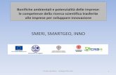Bonifiche ambientali e potenzialità delle imprese: le competenze della ricerca scientifica trasferite alle imprese per sviluppare innovazione - G. De Giudici