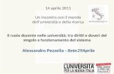 Presentazione di Alessandro Pezzella - Roma, 14/04/2011