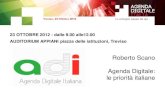 Agenda Digitale Italia: le priorità italiane