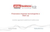 Finanziare startup smau pd 2012