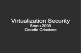 Sicurezza della virtualizzazione - SMAU 2009