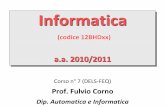 12BHD Informatica - Introduzione alla Programmazione in C