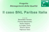Caso: BNL Paribas Italia progetto Management della Qualità