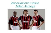 Associazione calcio milan jerseys