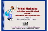 E mail marketing in italia e per gli italiani capitolo 8 struttura dei messaggi e contenuti