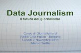 Data journalism - Il futuro del giornalismo